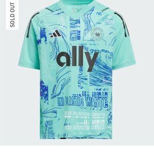 NWT Charlotte FC Jersey, men’s S